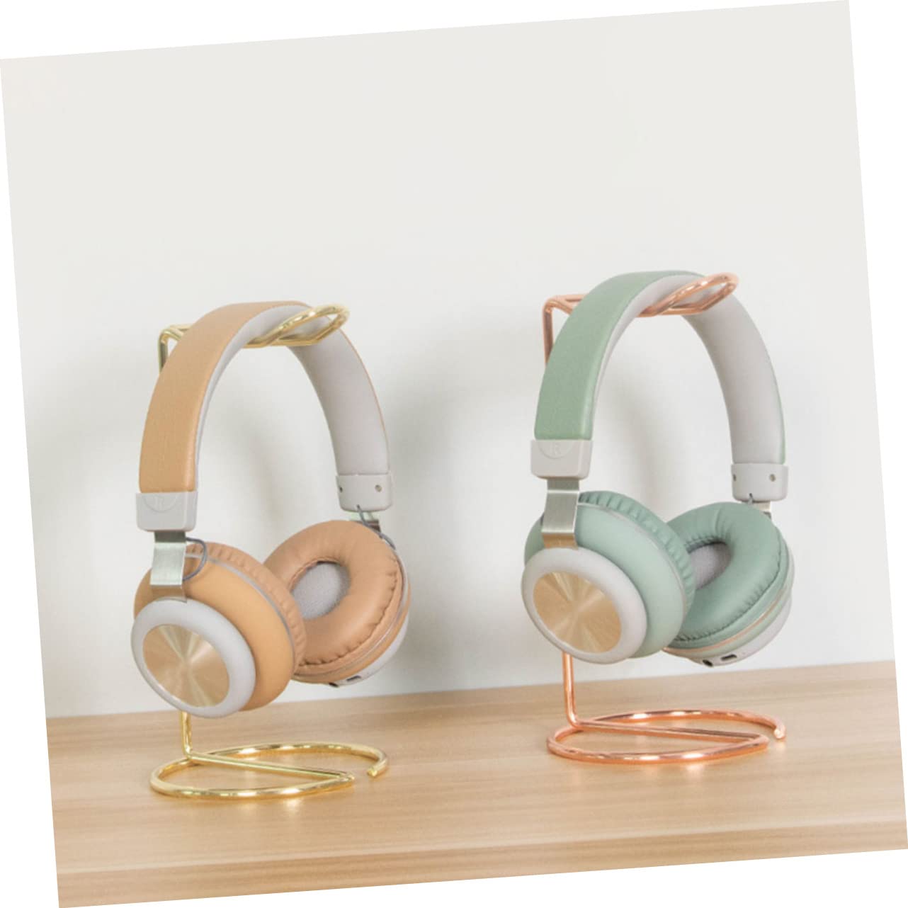 Cabilock 2 Pack Alloy Gaming Headphone Stand Holder - Premium Headset Display Rack for Gamers, Streamers & Office Use - Durable Metal Headphone Stand for Desk Organization & Gaming Setup Accessories