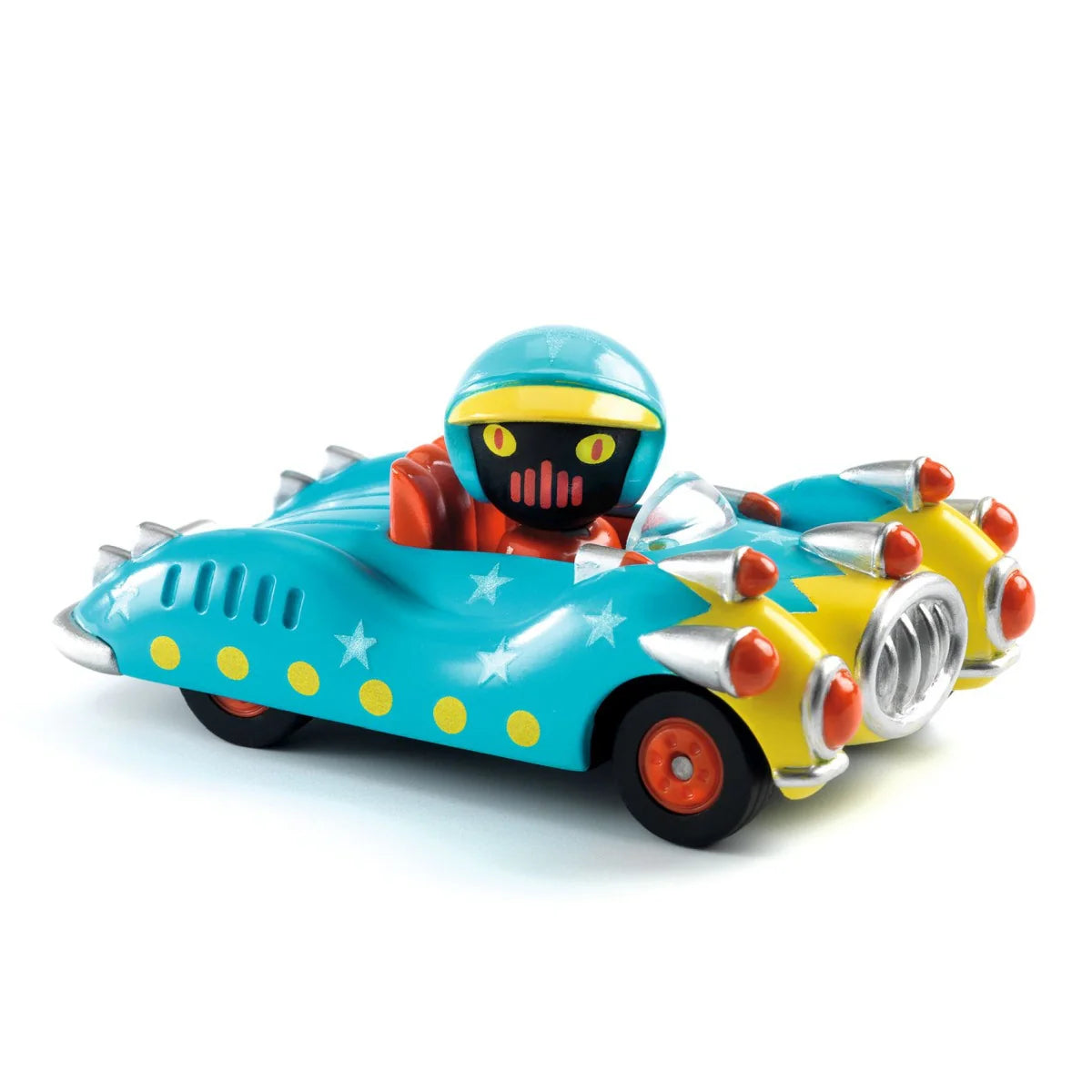 Crazy Motors High-Speed RC Car - 1:18 Scale Remote Control Off-Road Vehicle with Blue Gun Design - Perfect for Outdoor Racing, Backyard Adventures & Kids Birthday Gifts