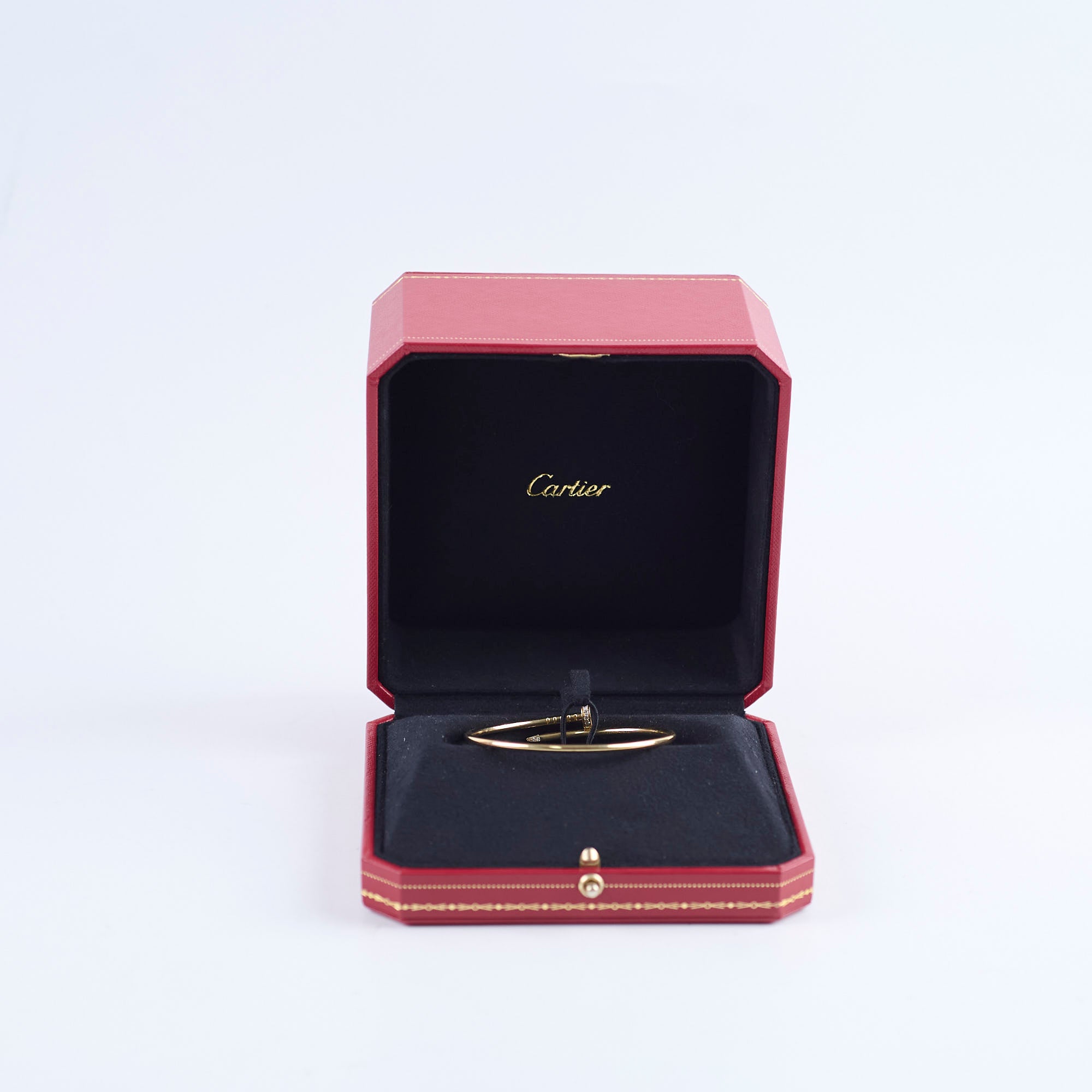 Cartier Juste Un Clou Small Model Diamond Bracelet 16 Size in 18K Yellow Gold - Luxury Jewelry for Women, Perfect Gift for Anniversary & Special Occasions