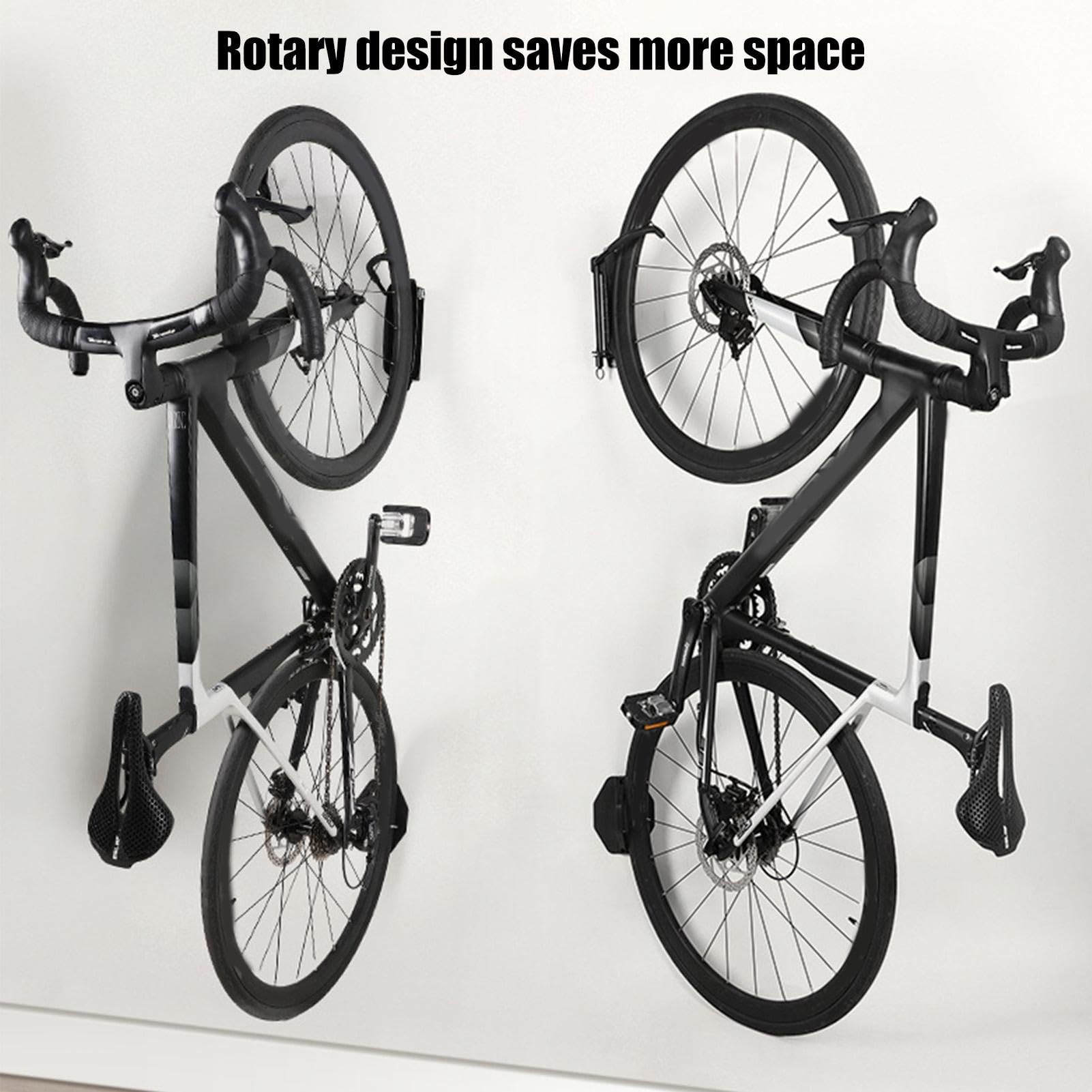 Heavy Duty Garage Bike Rack - Adjustable Wall Mount for Home & Shop Storage