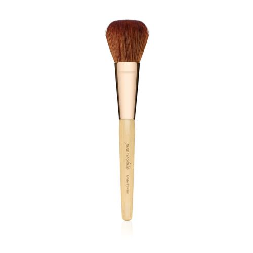 Jane Iredale Chisel Powder Brush - Professional Makeup Brush for Flawless Mineral Foundation Application | Perfect for Contouring, Blending & Setting Powder | Vegan & Cruelty-Free Beauty Tool