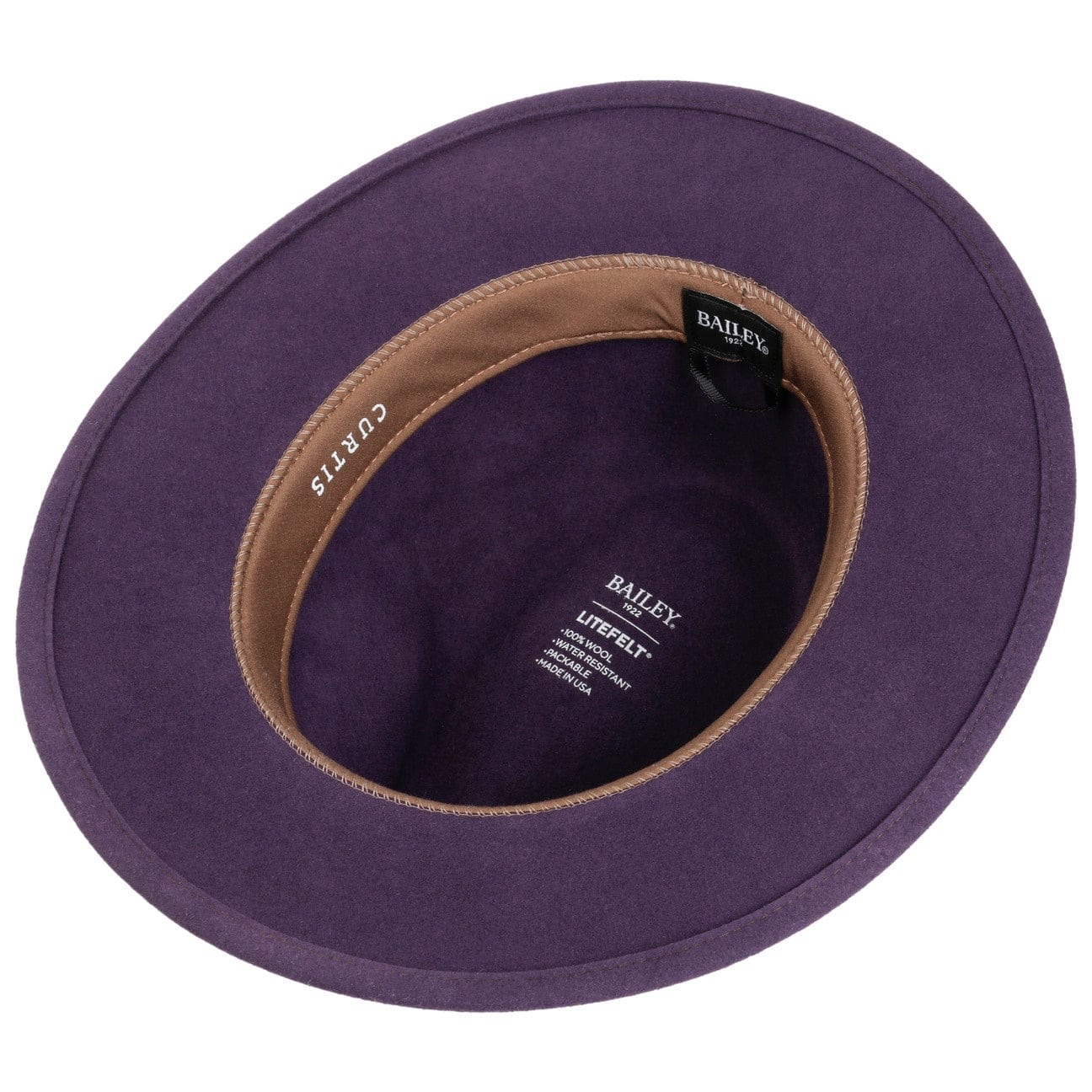 Bailey 1922 Curtis Wool Hat for Men - Classic Winter Beanie with Brim for Outdoor Activities & Cold Weather Protection