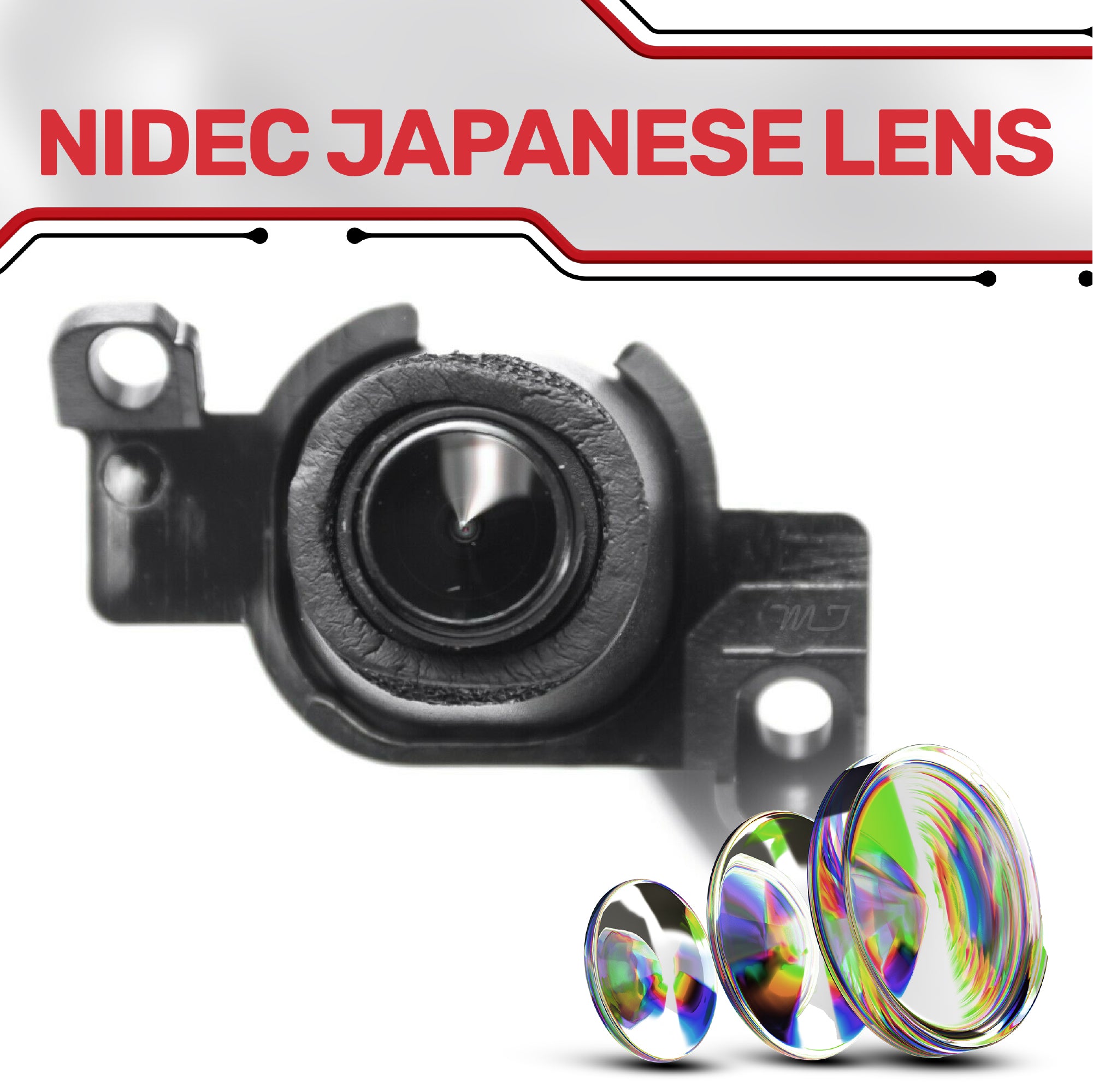 Chrysler 200 Sedan (2012-2017) OEM Backup Camera Replacement - Part # 68230085AA, AB, AC, AD, AE, AF, AG - High Quality Rear View Camera for Safe Parking & Reversing