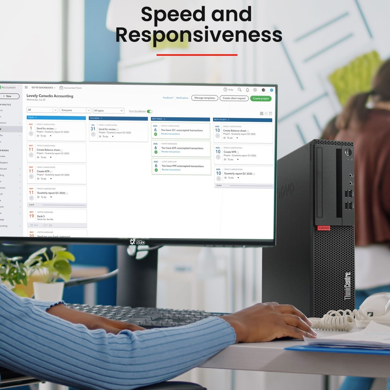 Lenovo ThinkCentre M720s Small Form Factor Desktop PC - Intel Core i5-8500 8th Gen 3.0GHz, 16GB RAM, 256GB SSD, Windows 11 Pro | Certified Refurbished with 1-Year Warranty | Ideal for Home Office, Business Workstations & Remote Work