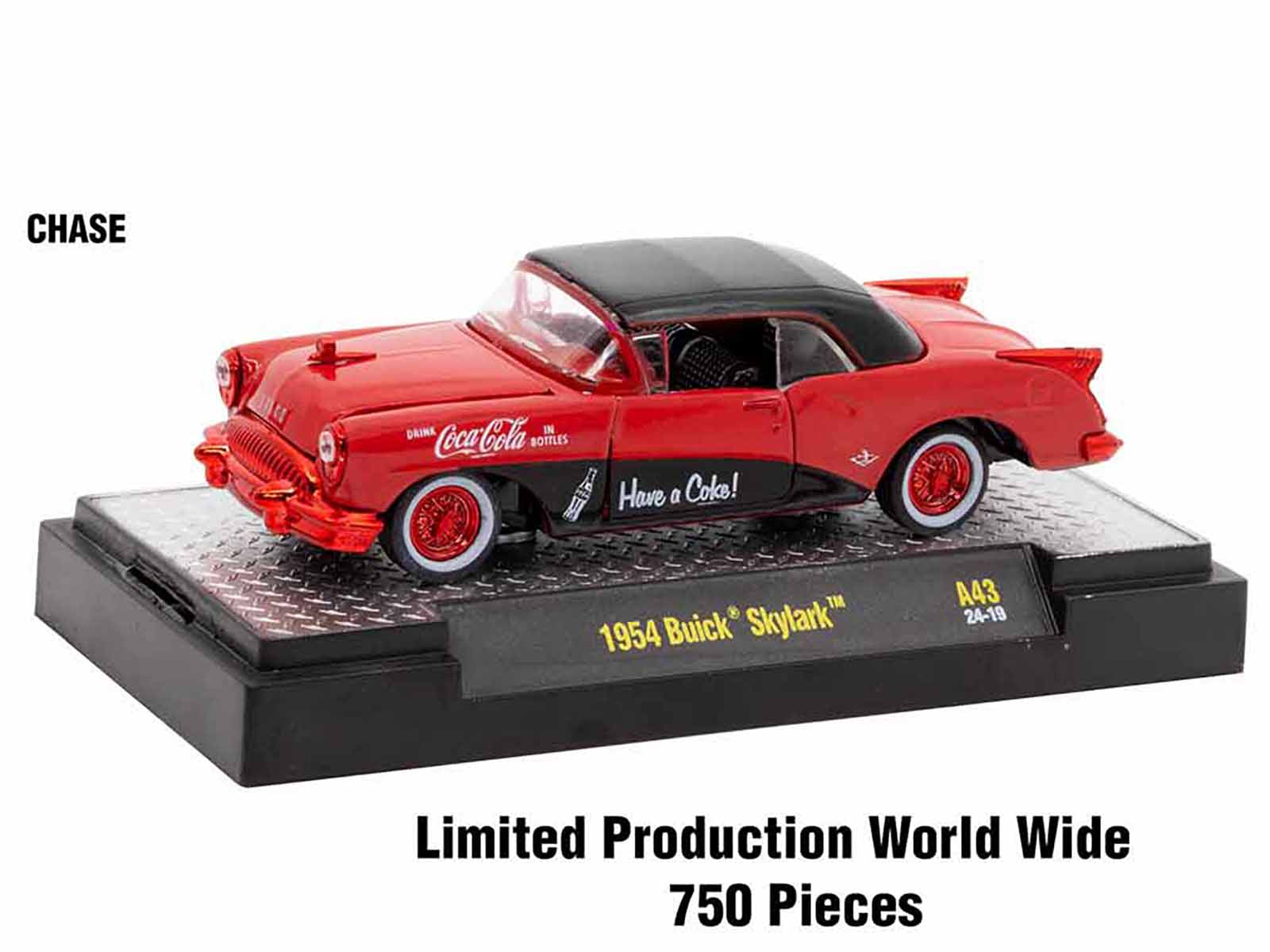 Limited Edition M2 Machines 1/64 Diecast Coca Cola Model Cars Set of 3 - Only 10,000 Worldwide (Release 43) - Perfect for Collectors, Display & Gift Giving