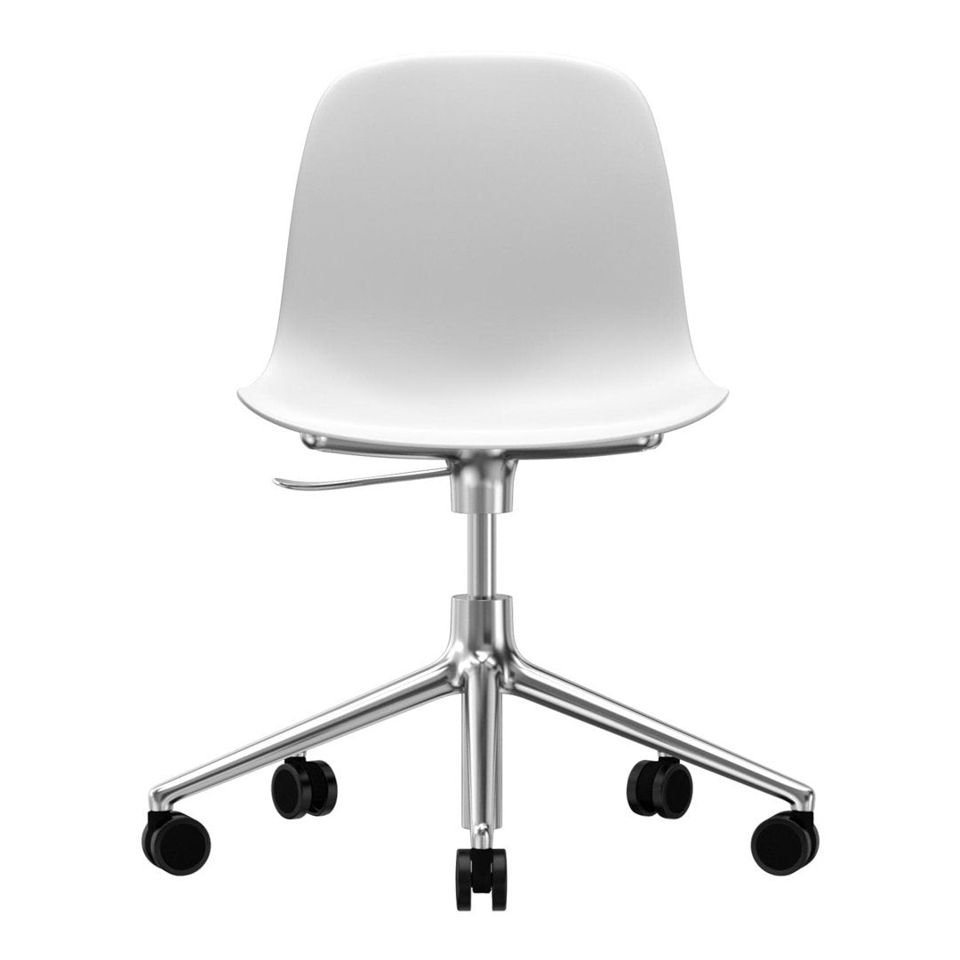 Ergonomic Form Chair with 5W Swivel Base & Gas Lift - Adjustable Office Chair for Home & Workspace - Perfect for Computer Desk, Gaming, and Professional Workstations