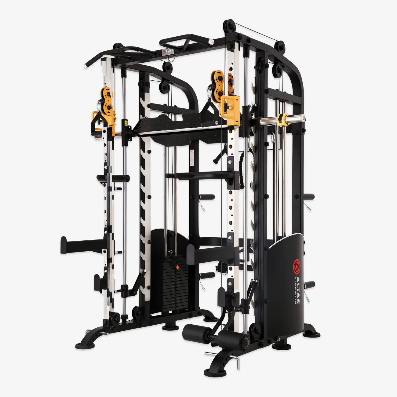 Atlas Strength Smith Machine AL M810 - Home Gym Equipment for Full Body Workouts | Strength Training & Fitness for Home Use