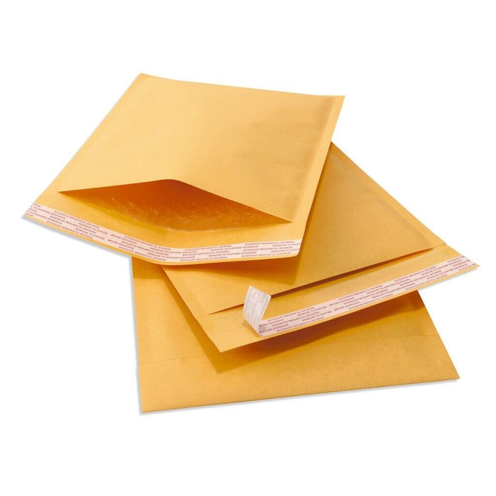1000pcs 6x9 Inch Kraft Bubble Padded Envelopes - #0 Shipping Mailers for Ecommerce, Small Packages & Document Protection | Durable, Lightweight & Eco-Friendly Packaging Solution