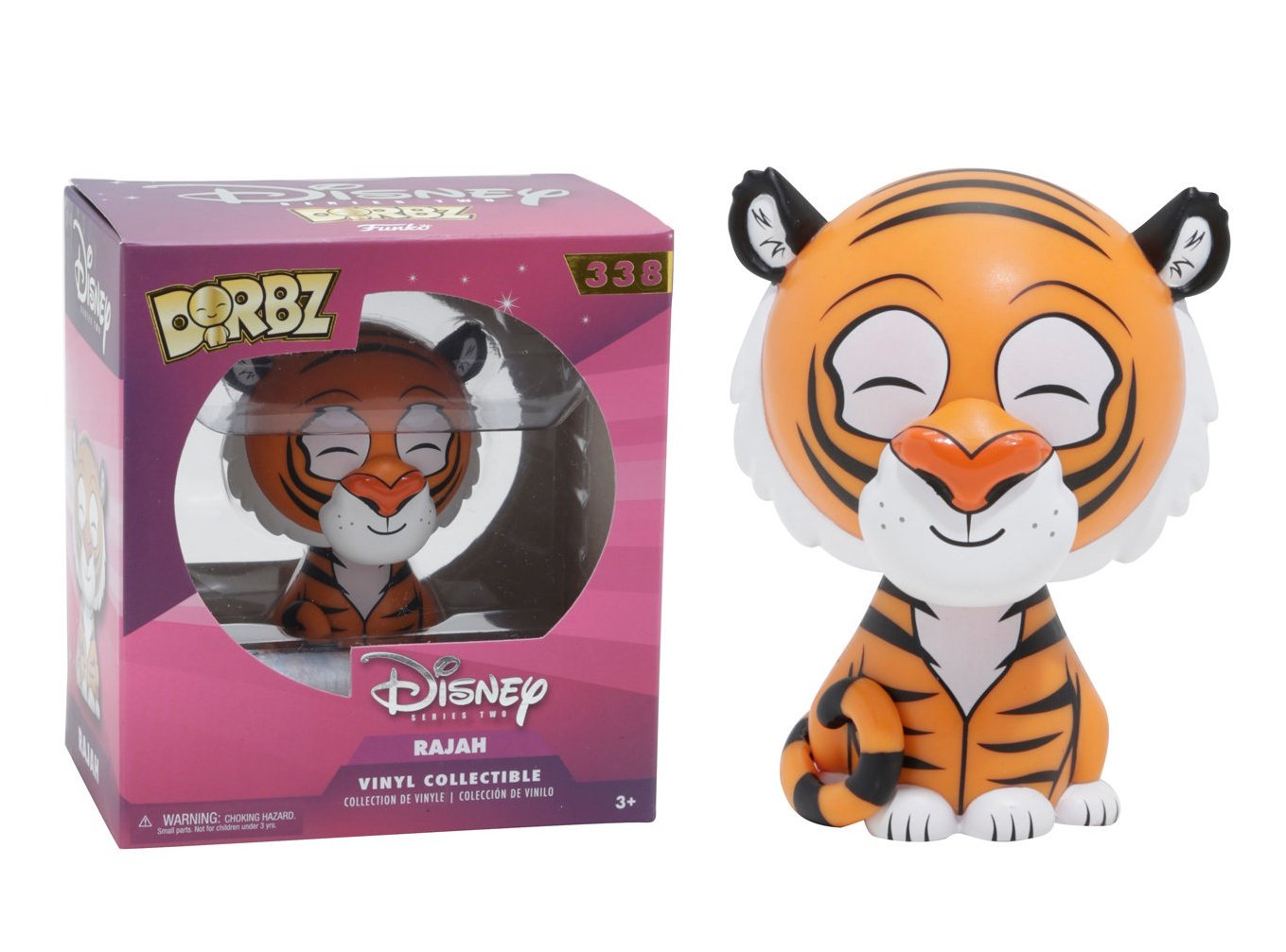Funko Dorbz Aladdin Rajah Collectible Toy Figure - Disney Movie Character Vinyl Statue for Kids & Adults - Perfect for Home Decor, Disney Collections, and Gift Giving