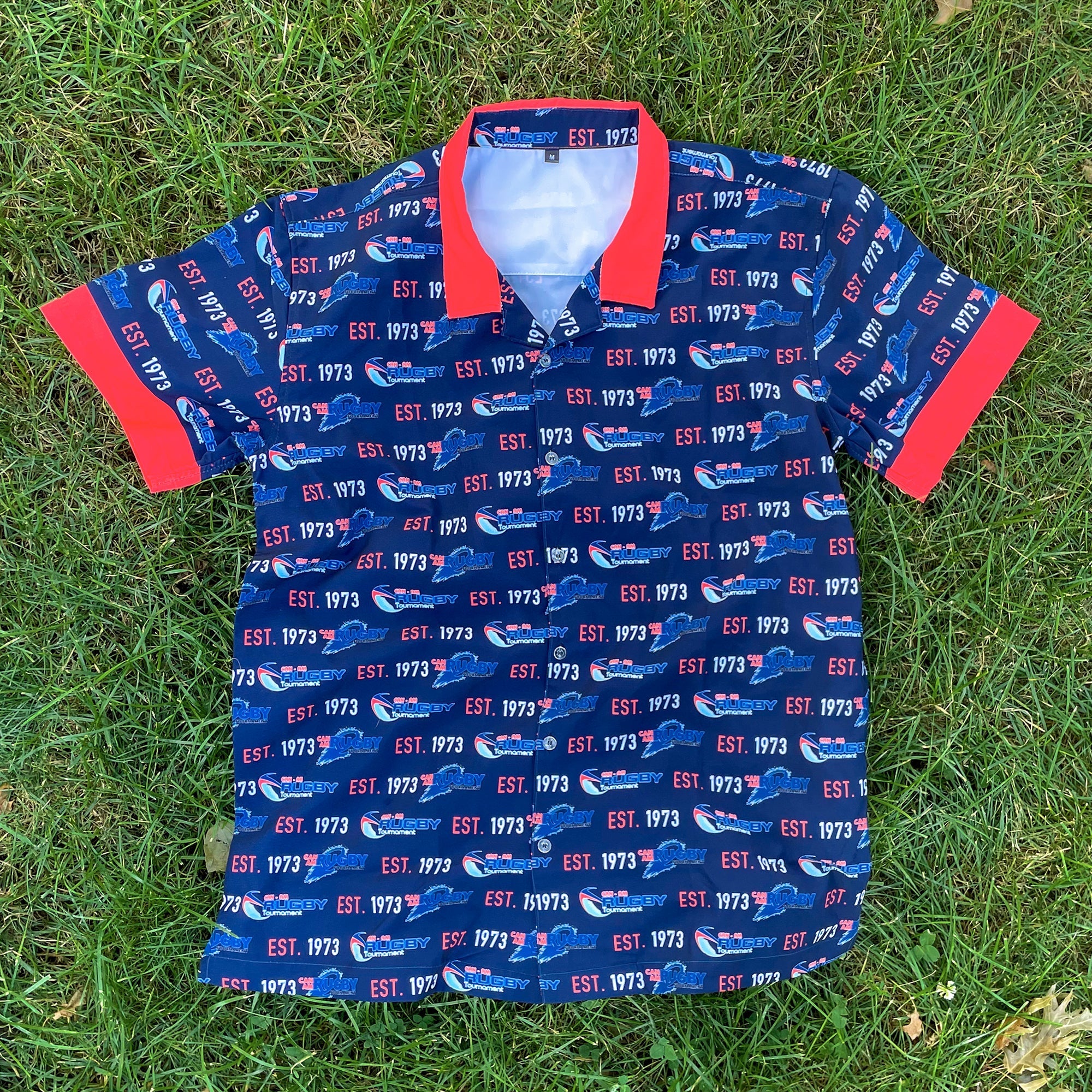 CAN AM Camp Shirt - Lightweight Outdoor Button-Up Shirt for Men, Quick-Dry & Breathable Hiking Shirt - Perfect for Camping, Hiking, and Summer Adventures