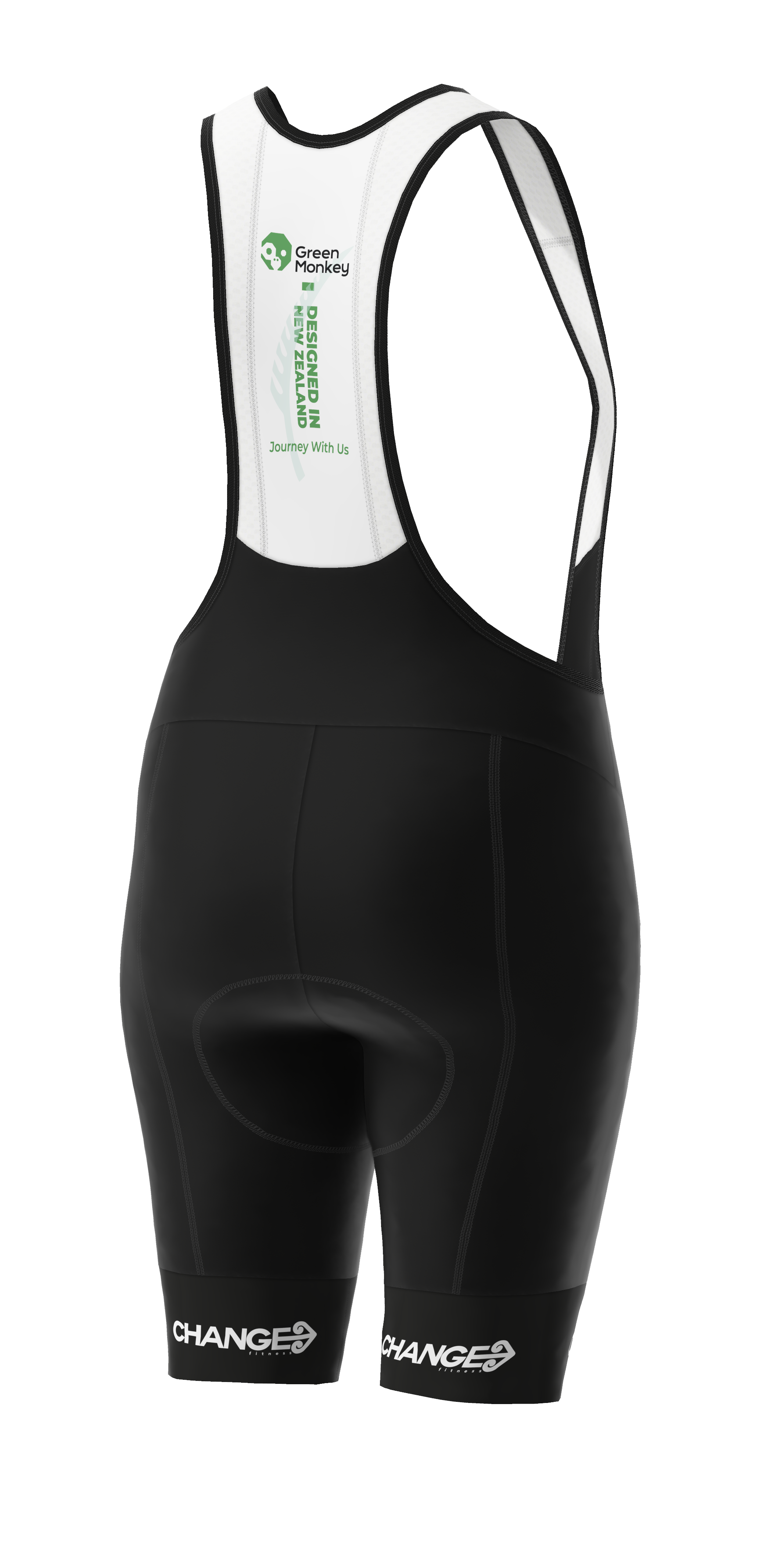 High-Performance CHANGE FITNESS Bib Shorts for Cycling & Training – Comfortable & Breathable for Long Rides & Workouts