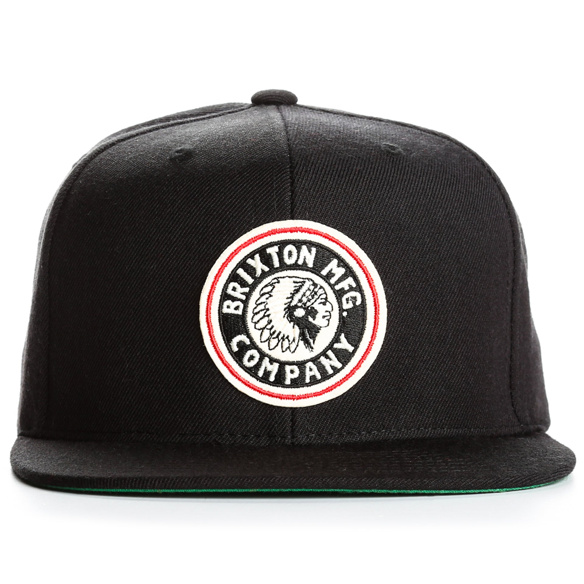 Brixton Rival Snapback Hat for Men & Women - Adjustable Black Baseball Cap for Streetwear Fashion | Perfect for Casual Outfits, Hip Hop Style, and Outdoor Activities