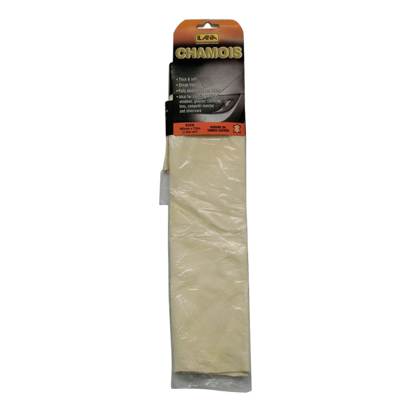 Premium Chamois Leather Fine Deerskin - 495 x 310mm (19.5