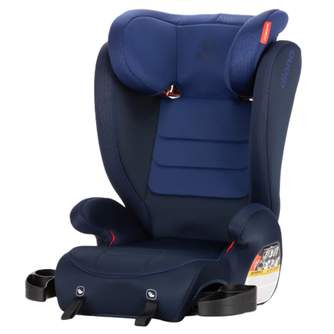 Monterey 2XT Convertible Booster Car Seat for Kids - Navy Blue | Safe & Comfortable for Toddlers to Big Kids | Ideal for Road Trips & Daily Commutes