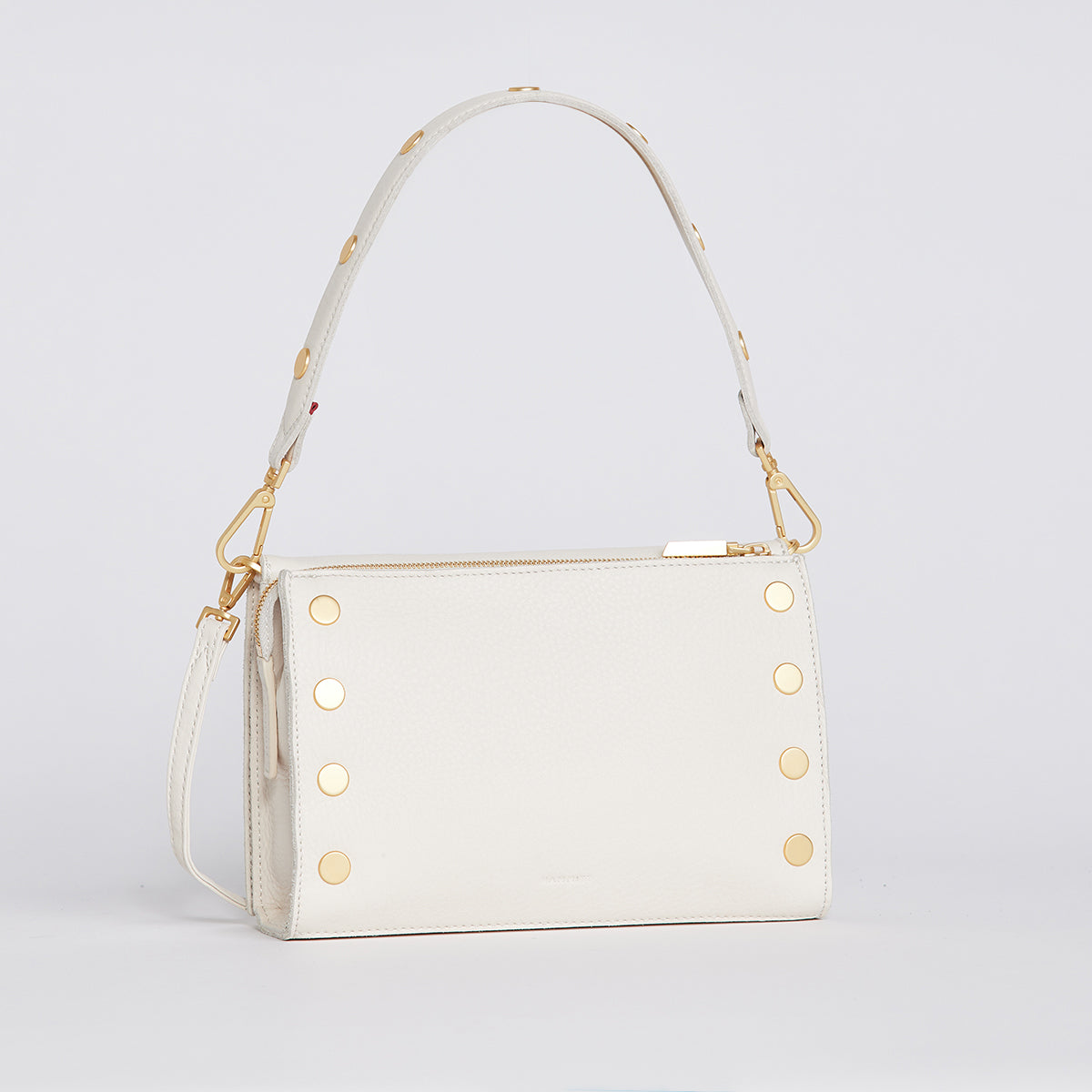 Montana Clutch Handbag - Calla Lily White & Brushed Gold Crossbody Bag for Women | Small Purse for Evening Parties, Weddings & Special Occasions