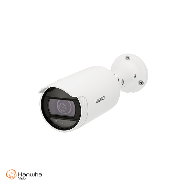 Wisenet 4MP Outdoor Bullet Security Camera - HV ANO L7022R with Night Vision & Weatherproof Design for Home & Business Surveillance