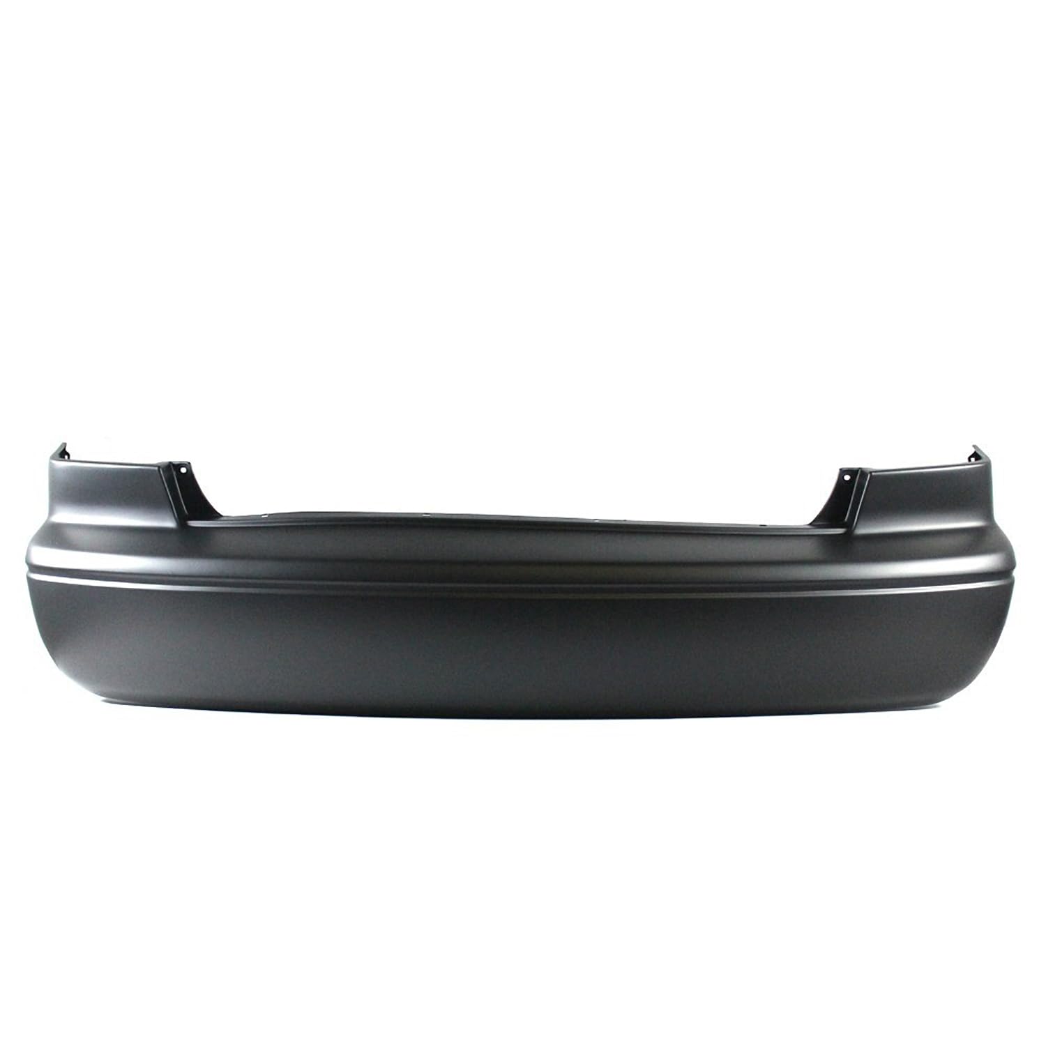 CarPartsDepot Rear Bumper Cover Replacement for 2000-2001 Toyota Camry - New Primed Black Plastic Assembly (Part# TO1100194, 52159AA902) | Perfect for Accident Repair & Vehicle Restoration