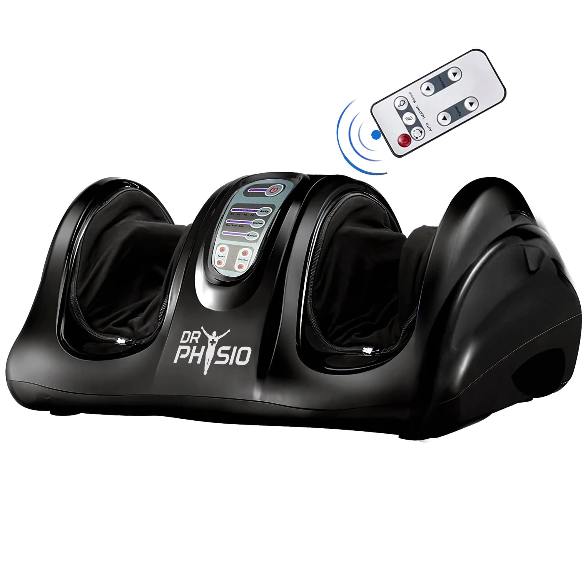 Dr Physio USA Maestro Shiatsu Electric Foot Massager Machine - Kneading & Rolling Massage for Plantar Fasciitis Pain Relief, Improves Blood Circulation - Multipurpose for Hands, Legs & Arms with Customizable Settings - Perfect for Home & Office Relaxation