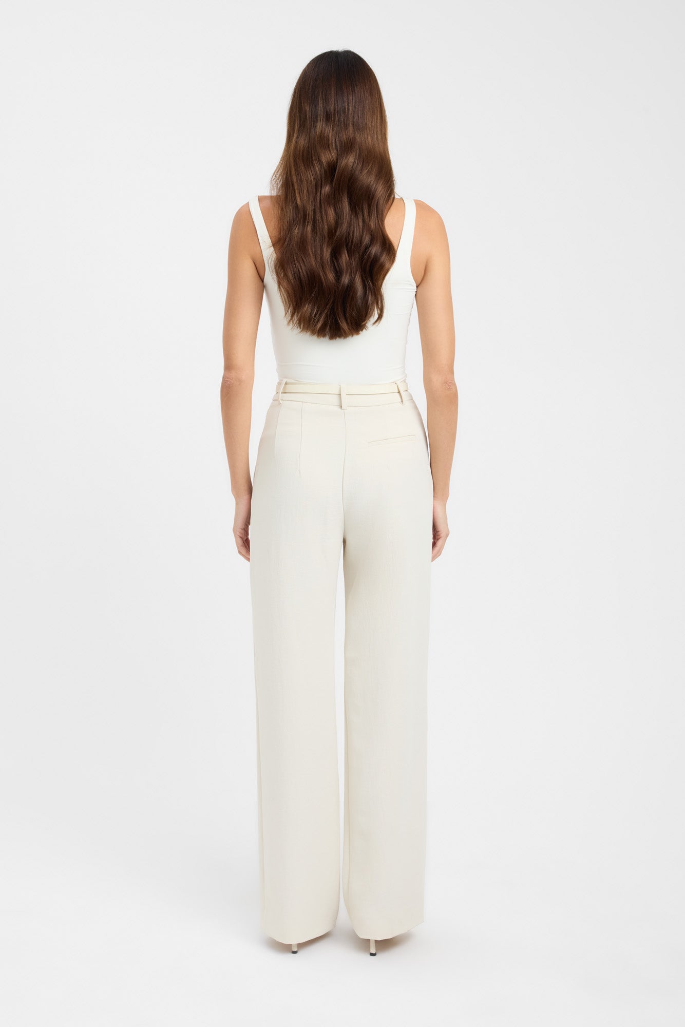 Ariel Straight Leg Pants for Women - High Waist Comfortable Office Trousers - Perfect for Business Casual & Workwear Outfits