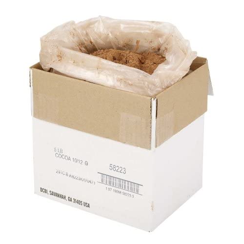 Premium 10-12% Butterfat Cocoa Powder for Baking - 5lb Bulk Pack (1 Each) - Ideal for Chocolate Cakes, Brownies & Hot Cocoa Drinks