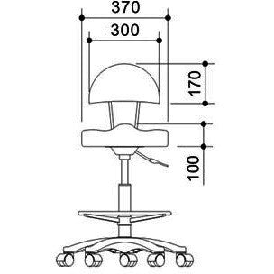 StoolPoppy - Premium Adjustable Stool for Home & Office - Ergonomic Seat for Comfortable Sitting - Perfect for Work, Study & Relaxation