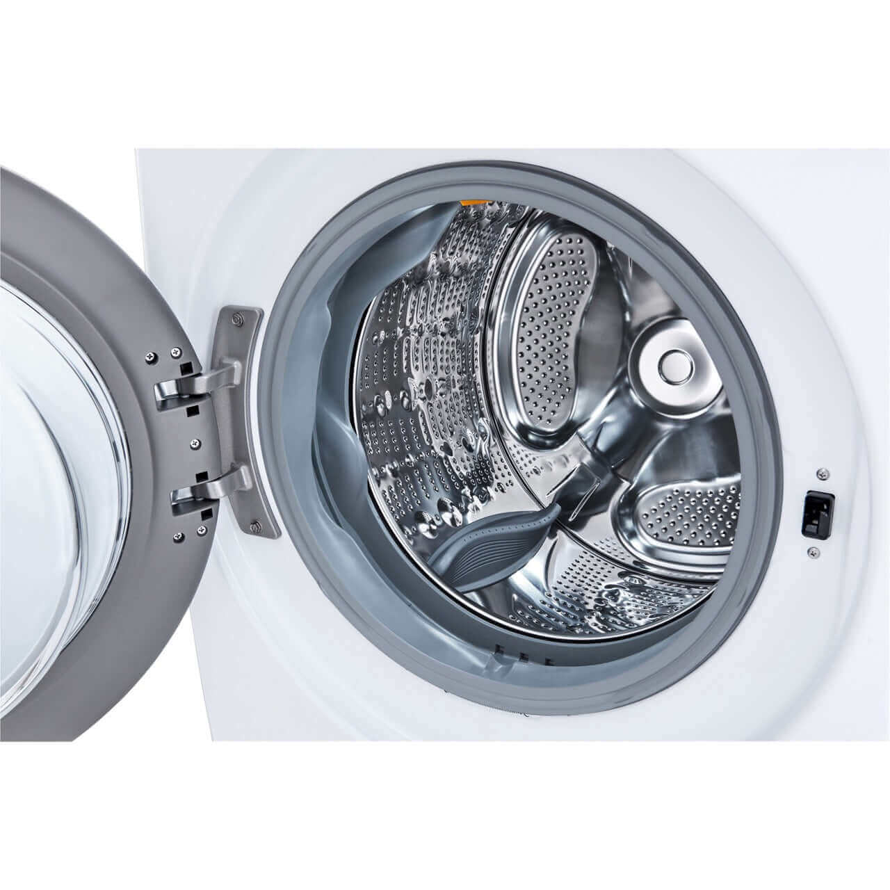 LG WM4000HWA 27 Inch 4.5 Cu Ft Front Load Washing Machine with Steam Technology - White | Large Capacity Smart Washer for Home & Laundry Room | Energy Efficient & Quiet Operation