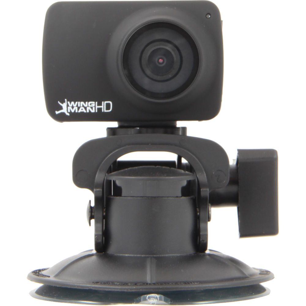 Delkin Devices Fat Gecko Stealth Single Suction Cup Camera Mount for Action Cameras - Perfect for Dash Cams, Motorcycle Riding, and Adventure Filming