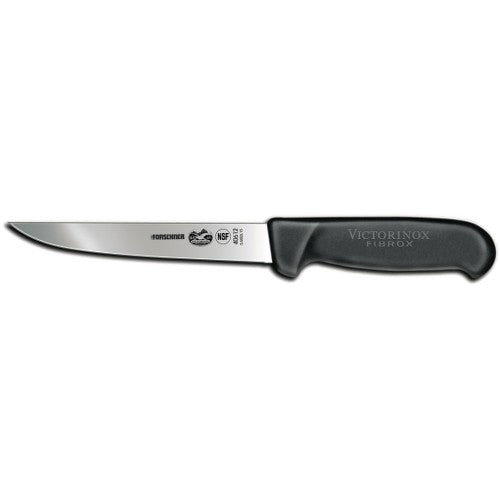 Victorinox 6-Inch Boning Knife - Stiff Extra Wide Blade for Professional Butchers & Home Chefs - Perfect for Deboning Meat, Poultry & Fish