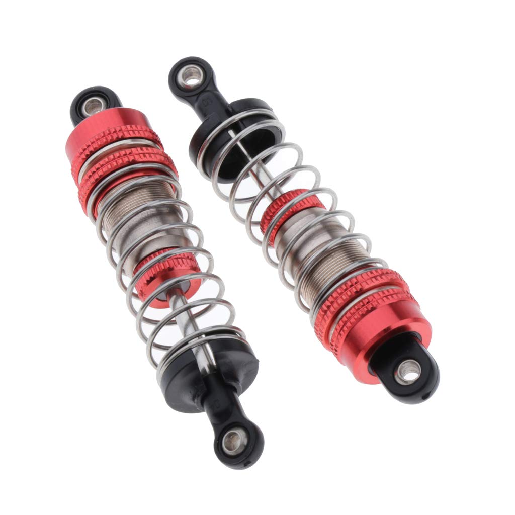 FAKEME 1 Pair Aluminum Alloy Shock Absorber Damper for WLtoys 1/14 RC Car 144001 - Durable Off-Road RC Crawler Accessory - Perfect for Bashing, Racing & Trail Crawling