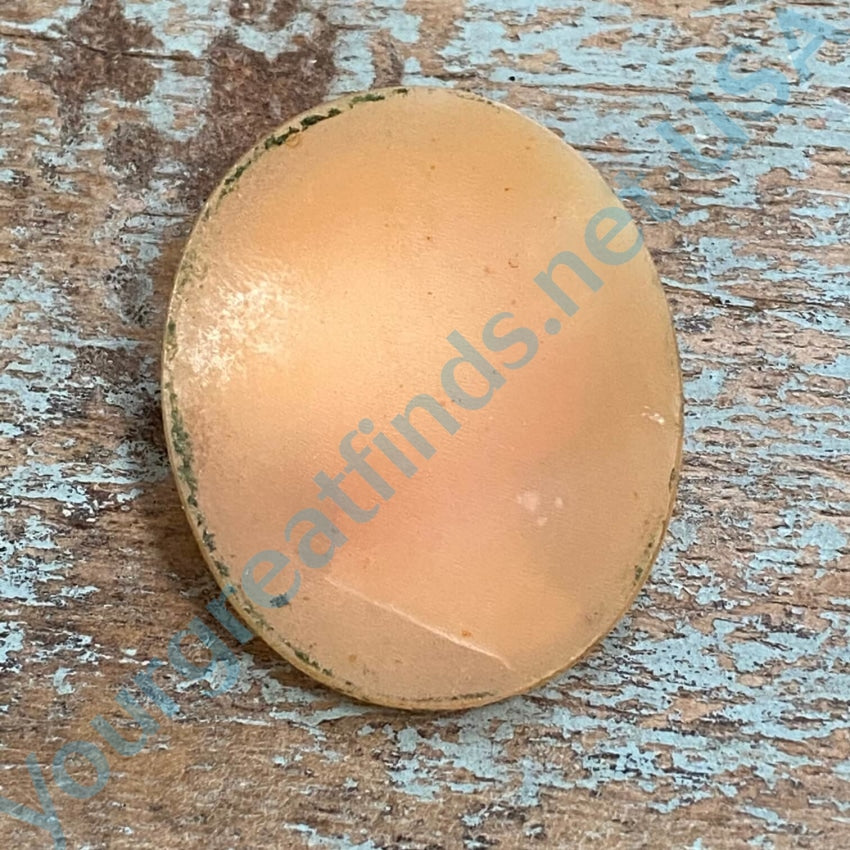 Vintage Antique Shell Cameo Pendant - Unset for Jewelry Making, DIY Crafting & Collectibles | Perfect for Necklaces, Brooches & Heirloom Gifts
