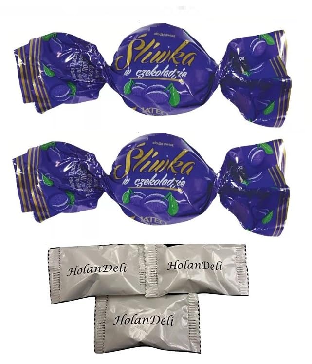 Premium Dark Chocolate Covered Prunes (1lb) - Gourmet Dried Plums Dipped in Rich Belgian Chocolate | Healthy Snack for Weight Loss, Energy Boost & Digestive Health | Perfect for Office, Gifts & Dessert Platters