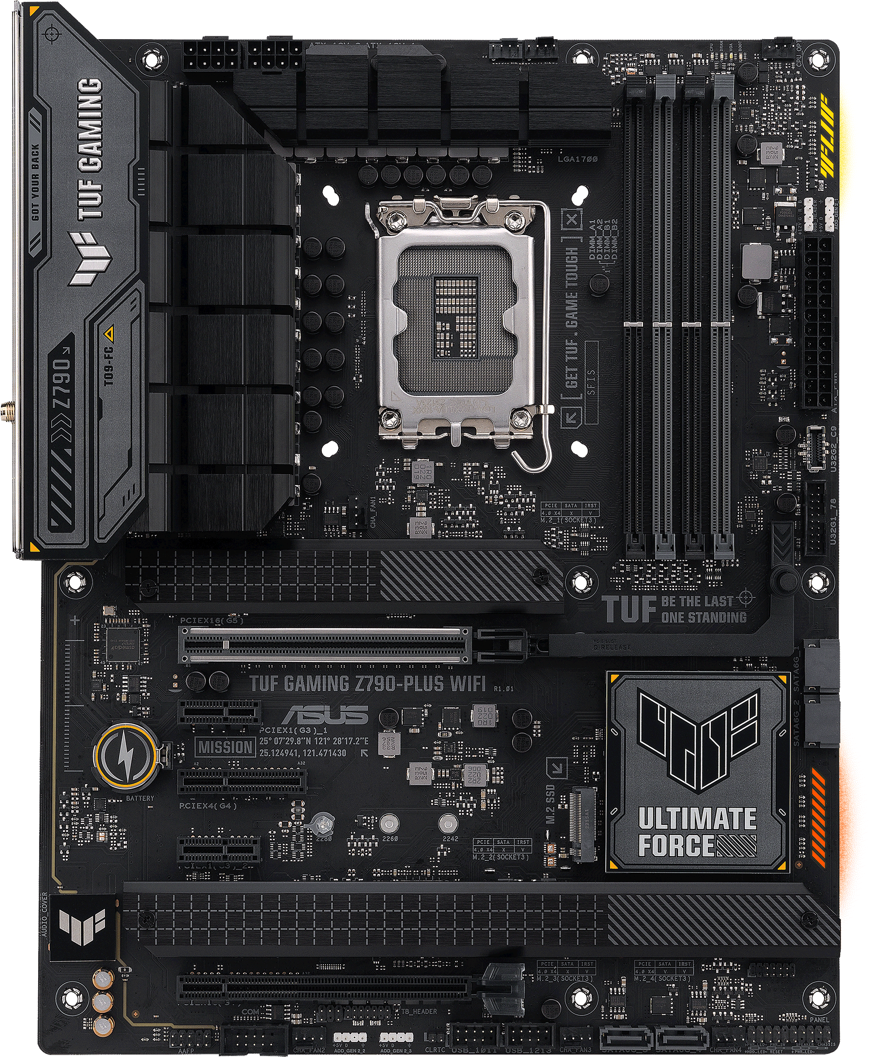 ASUS TUF Gaming Z790 Plus WiFi Motherboard - Intel LGA 1700 Socket, DDR5, PCIe 5.0, WiFi 6 - Perfect for High-Performance Gaming PCs and Content Creation Workstations
