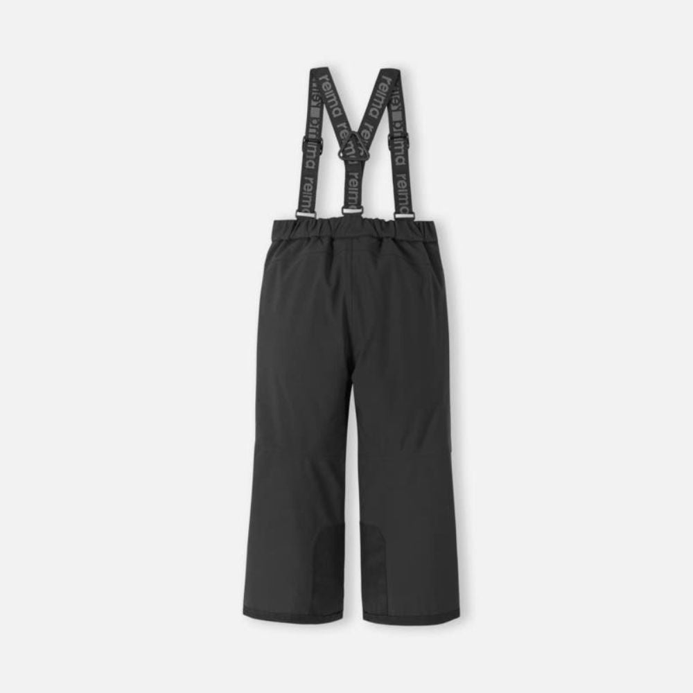 Reima Proxima Kids Ski Pants - Waterproof Winter Snow Pants for Boys & Girls, Insulated Warm Snowboard Pants, Black - Perfect for Skiing, Snowboarding & Outdoor Winter Activities