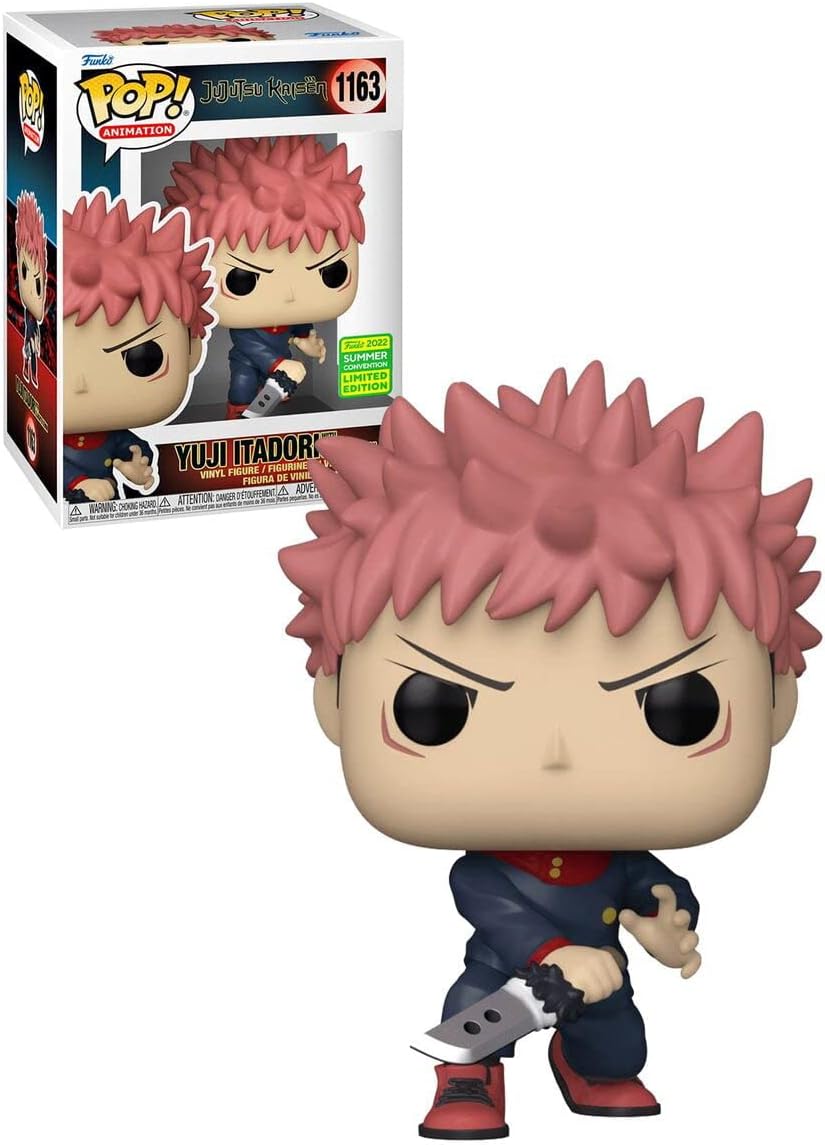Jujutsu Kaisen Yuji Itadori with Slaughter Demon Exclusive #1163 Action Figure - Anime Collectible for Display & Cosplay