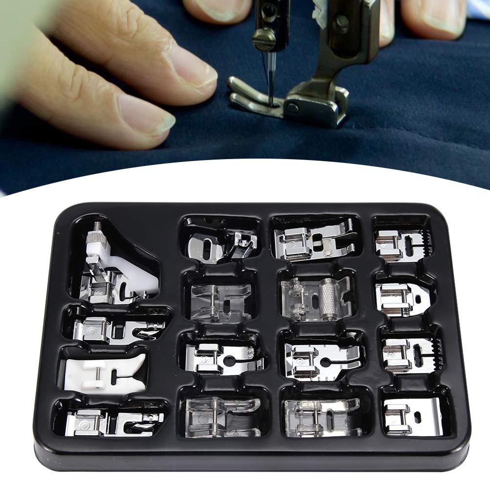 Heavy Duty Presser Foot for Sewing Machine - Low Shank Household Press Foot Accessories - Perfect for Home Tailoring, Quilting & DIY Crafts