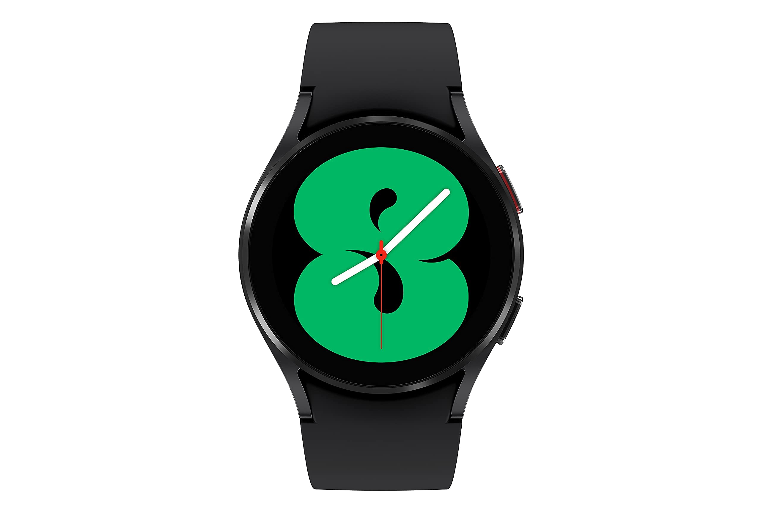Samsung Galaxy Watch 4 40mm Smartwatch with ECG, Heart Rate & Sleep Tracker, GPS, LTE, Fall Detection - US Version (Renewed, Black) - Perfect for Fitness Tracking, Running, Health Monitoring & Daily Wear