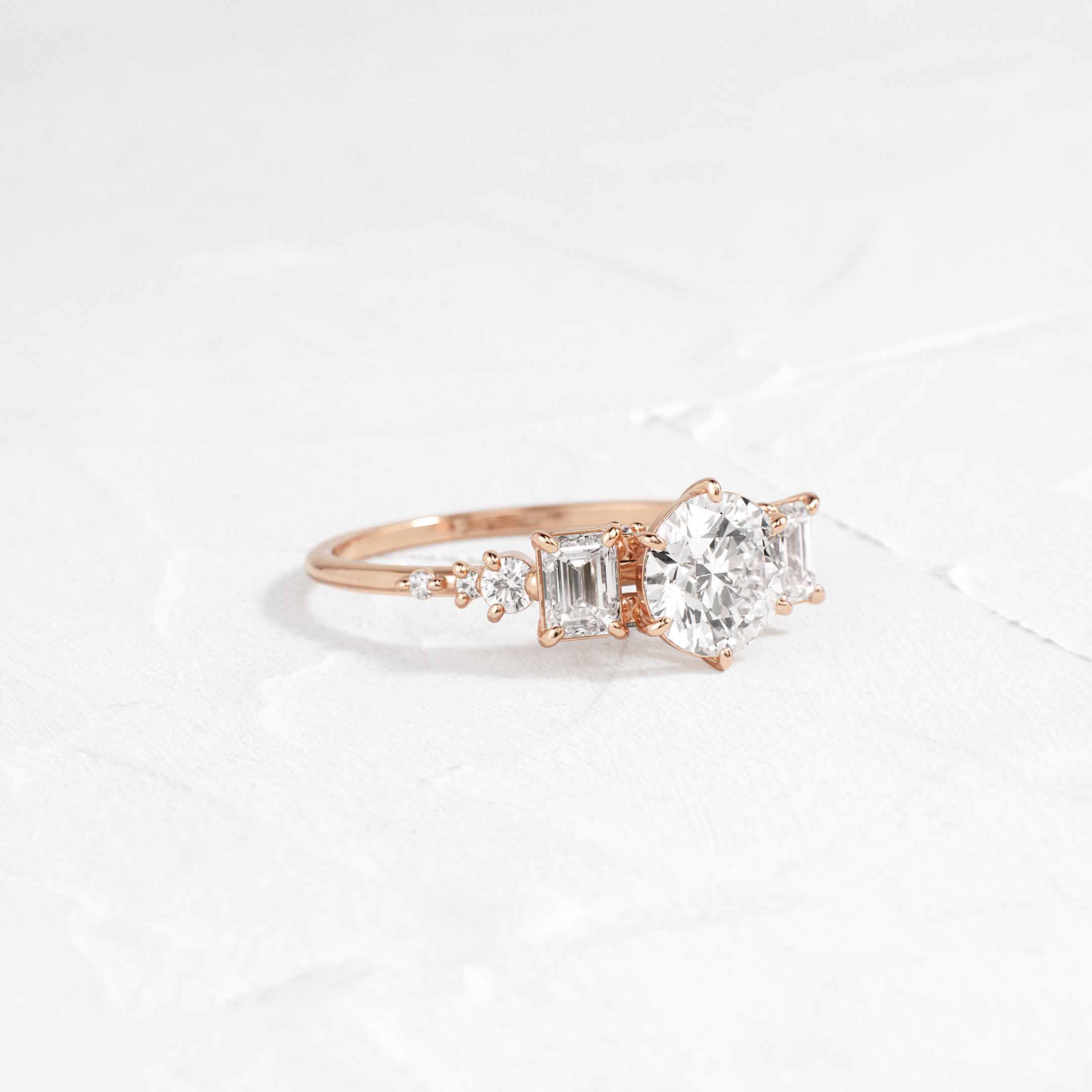1.5 Carat Round Cut Archways Engagement Ring - Elegant Solitaire Wedding Band for Women - Perfect for Proposals, Anniversaries & Special Occasions