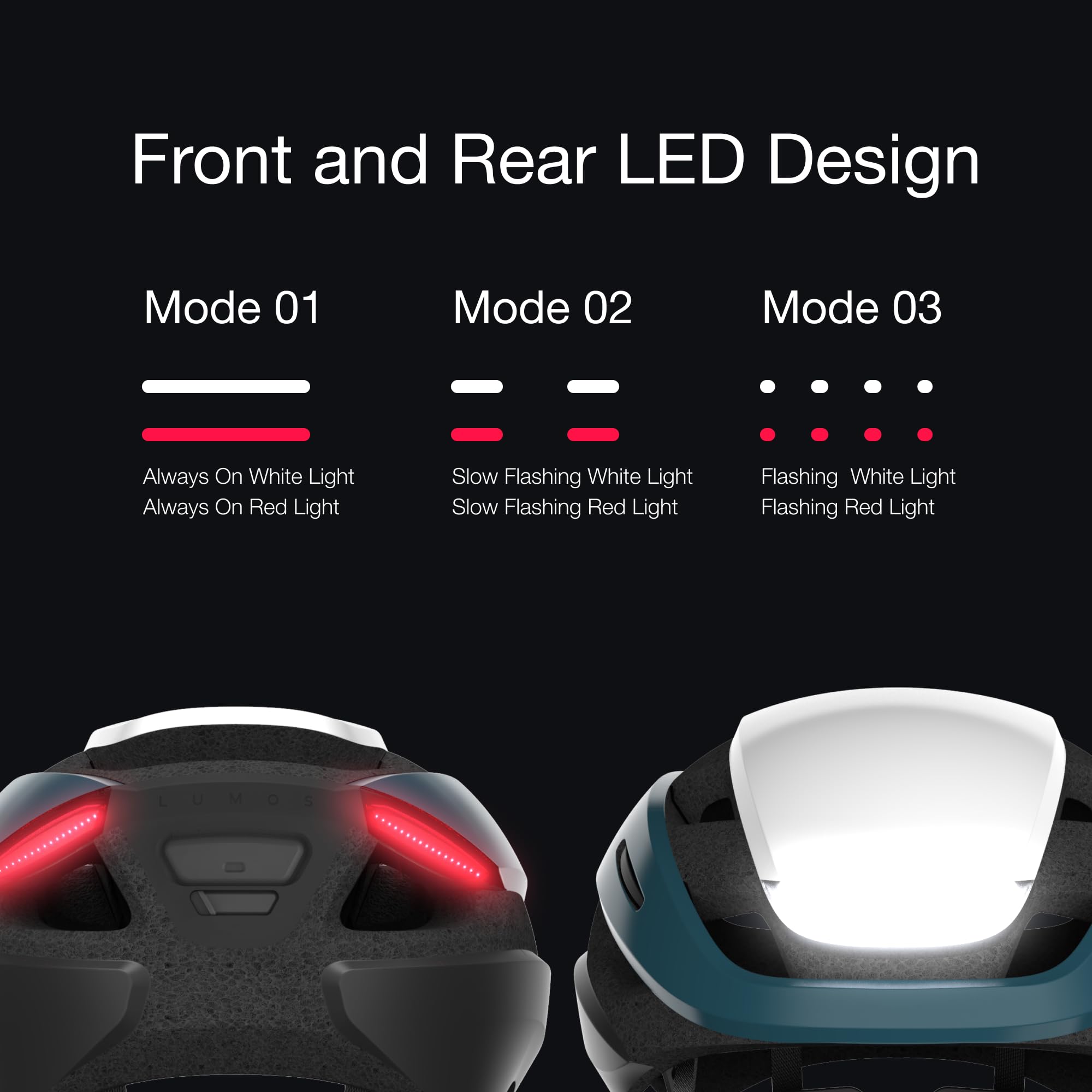 Lumos Ultra Smart Bike Helmet with Customizable LED Lights & Turn Signals - Lightweight Adult Cycling Helmet for Men & Women - Perfect for Commuting, Night Riding & Urban Cycling Safety