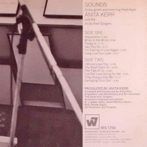 Anita Kerr & The Anita Kerr Singers - Sounds Vinyl LP Album (NM or M Condition) | Vintage Music Collectors, Home Audio & Gift for Jazz Lovers