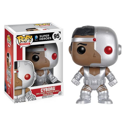 DC Comics Pop! Vinyl Figure Cyborg - Collectible Funko Pop! Vinyl - Perfect for Superhero Fans, Gift for Collectors & Home Office Decor