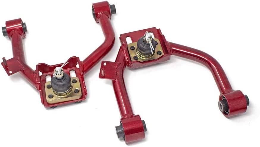 Godspeed AK 046 Adjustable Front Camber Arms with Ball Joints - Upper Control Arms (Set of 2) - Compatible with 2004-2008 Acura TSX/TL & 2003-2007 Honda Accord - Perfect for Performance Tuning, Suspension Upgrades, and Track Racing