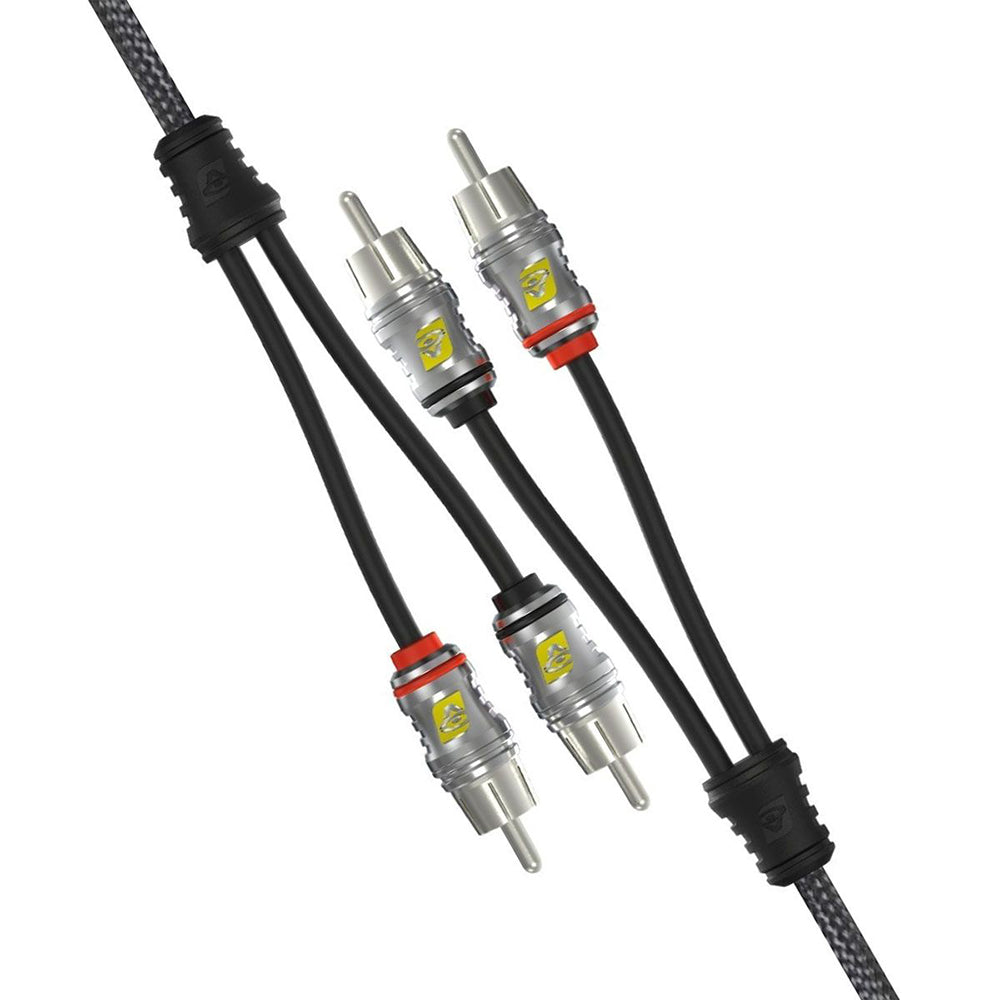 Cerwin Vega RSY2M STROKER 1 Female to 2 Male Y-Adapter Cable - High Performance Audio Splitter (1 Pair Pack, Gen 2) for Car Audio Systems & Home Theater Setups