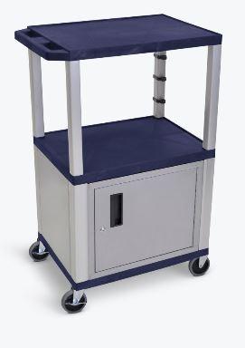 Luxor Navy Blue Tuffy 3-Shelf 42