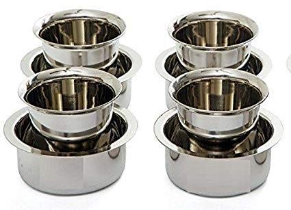 Premium Stainless Steel Dabra/Tumbler & Bowl Set for Authentic South Indian Filter Coffee (3 & 5 Oz) - Perfect for Home Brewing, Traditional Coffee Lovers & Gift Giving