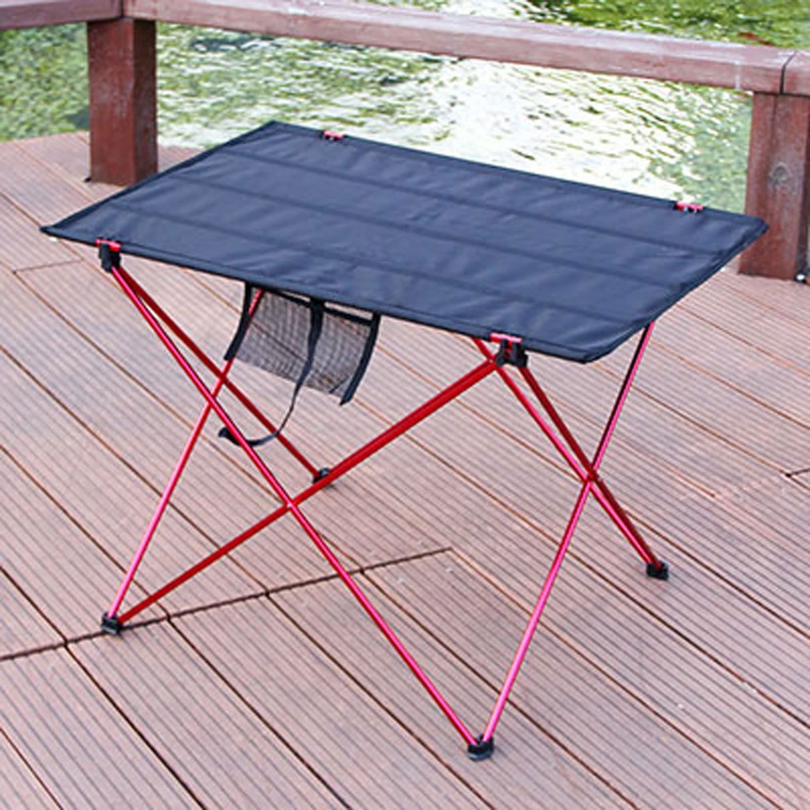 Ultra Lightweight 6061 Aluminum Alloy Folding Camping Table - Portable Compact Foldable Desk for Outdoor, Picnic, Travel & Home Office Use | Perfect for Camping, Backpacking, RV, Beach & Dorm Room