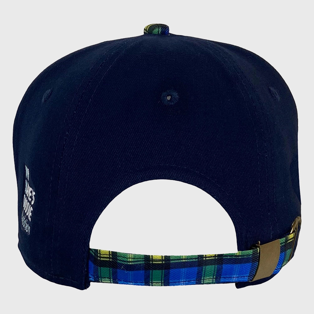 Ellis Rugby Doddie Weir Scotland Cap Navy - Premium Cotton Rugby Hat for Men - Perfect for Rugby Games, Outdoor Sports, and Casual Wear