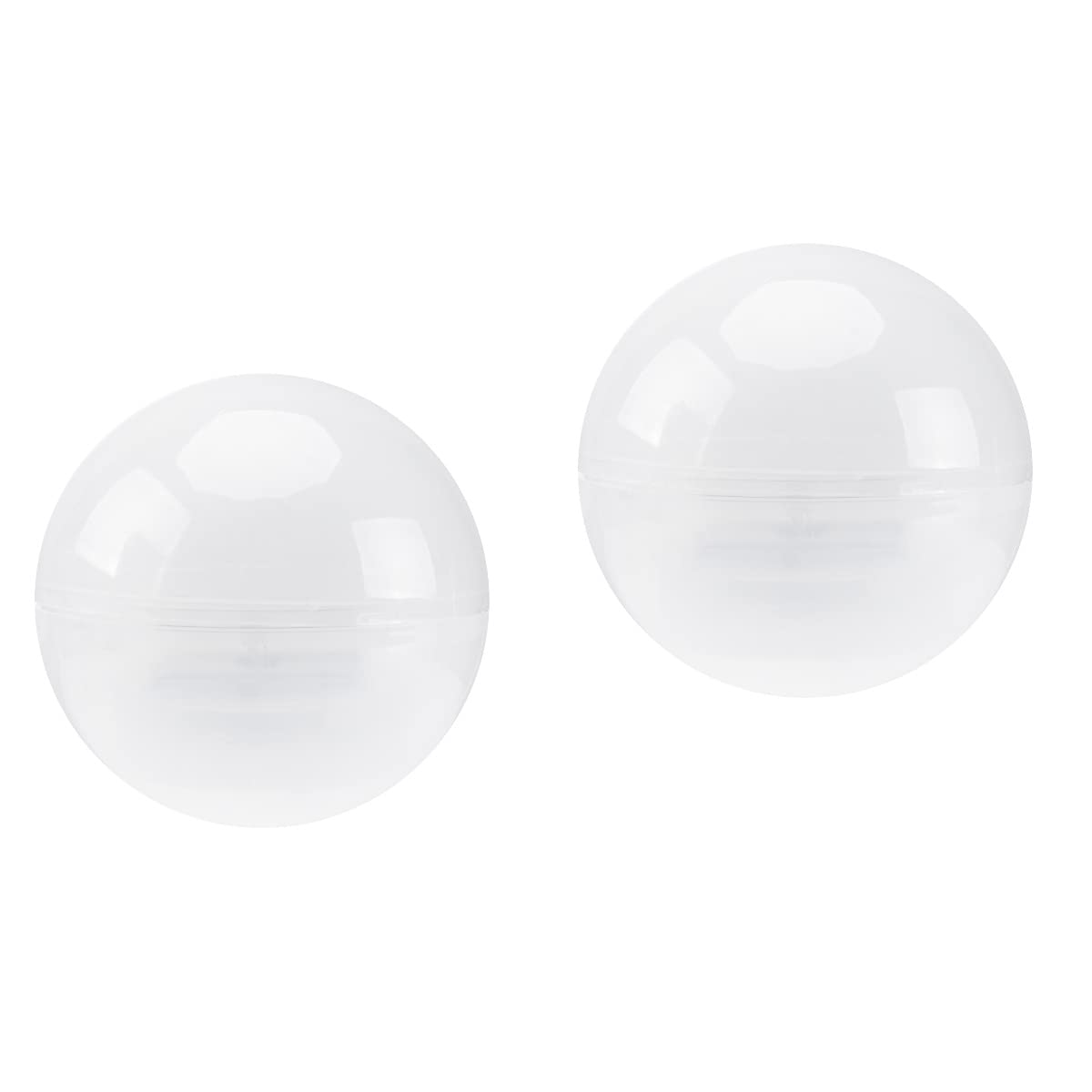 2pcs Solar Pool Lights LED Floating Ball Lights - Waterproof Bright White Globe Lamps for Nighttime Pool Decor, Garden & Outdoor Parties