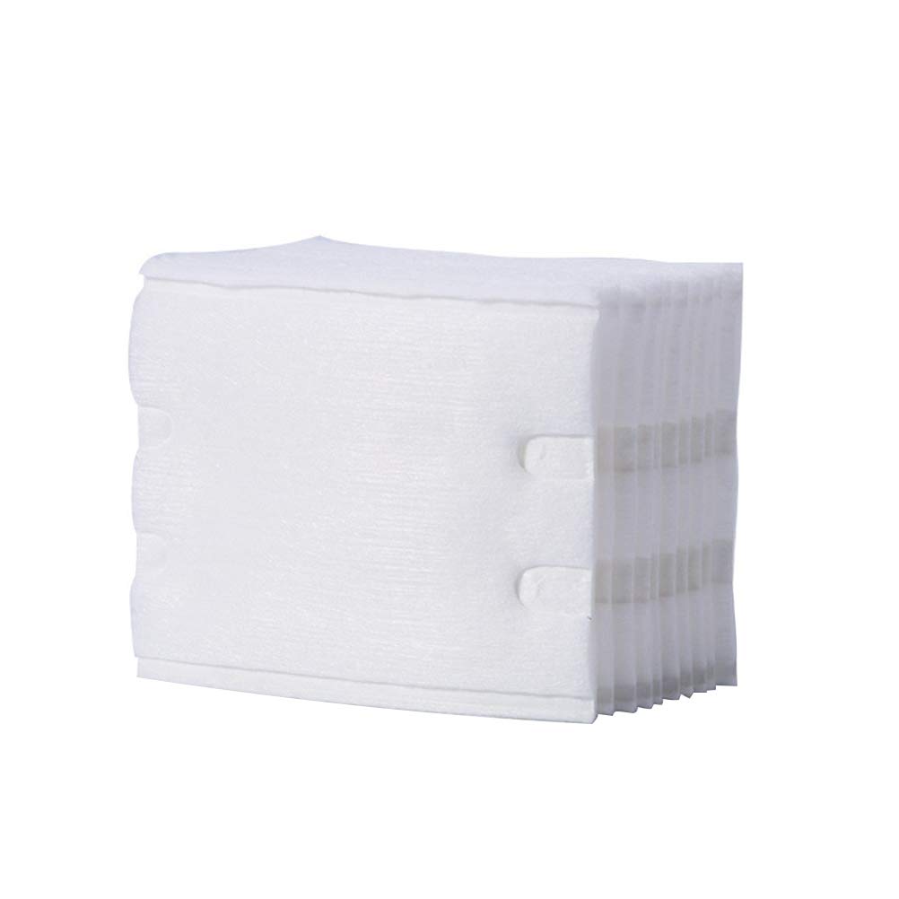 Healifty 200pcs Double-Sided Makeup Cotton Pads with Storage Bag - Gentle Exfoliating & Makeup Removal for Face, Eyes & Nails | Perfect for Travel, Spa & Daily Skincare Routine