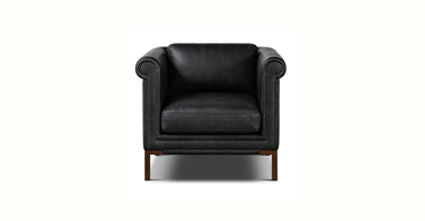 Bruges Lounge Chair - Modern Comfortable Accent Chair for Living Room, Bedroom & Office - Perfect for Relaxing, Reading & Lounging