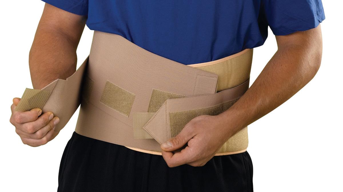 Universal Elastic Back Support Belt - Adjustable Waist Size 33-48 Inches - Perfect for Office Work, Driving & Posture Correction